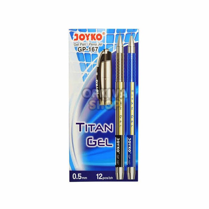 

BALLPOINT / PULPEN JOYKO GELPEN GP-167 HITAM