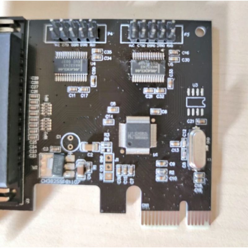 SKU-1219 PCI EXPRESS SERIAL DAN PARALEL LPT COMBO I O  CARD PCI E