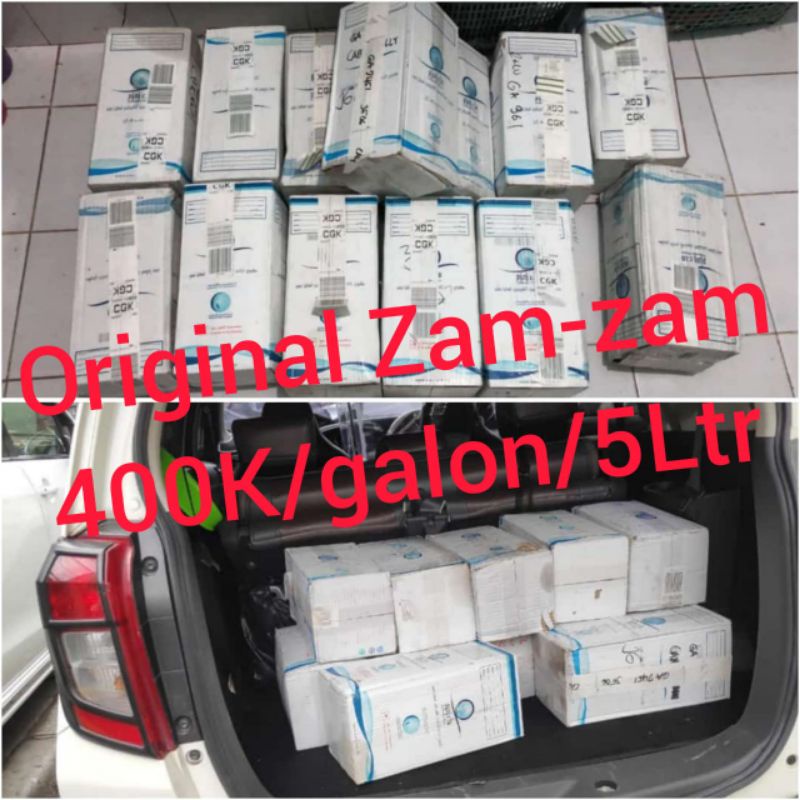 

madu asli dan air ZAM ZAM