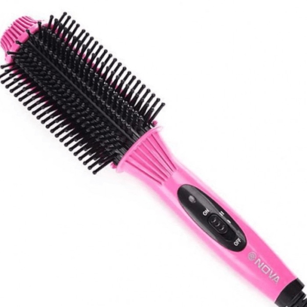 [COD] Sisir Serbaguna Meluruskan Rambut &amp; Membuat Volume Rambut Praktis Tanpa Ribet - NOVA NHC 8810