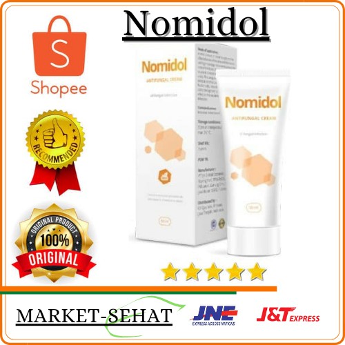 Nomidol Cream Asli Original Obat Penghilang Bakteri Jamur Kuku Kaki Kulit