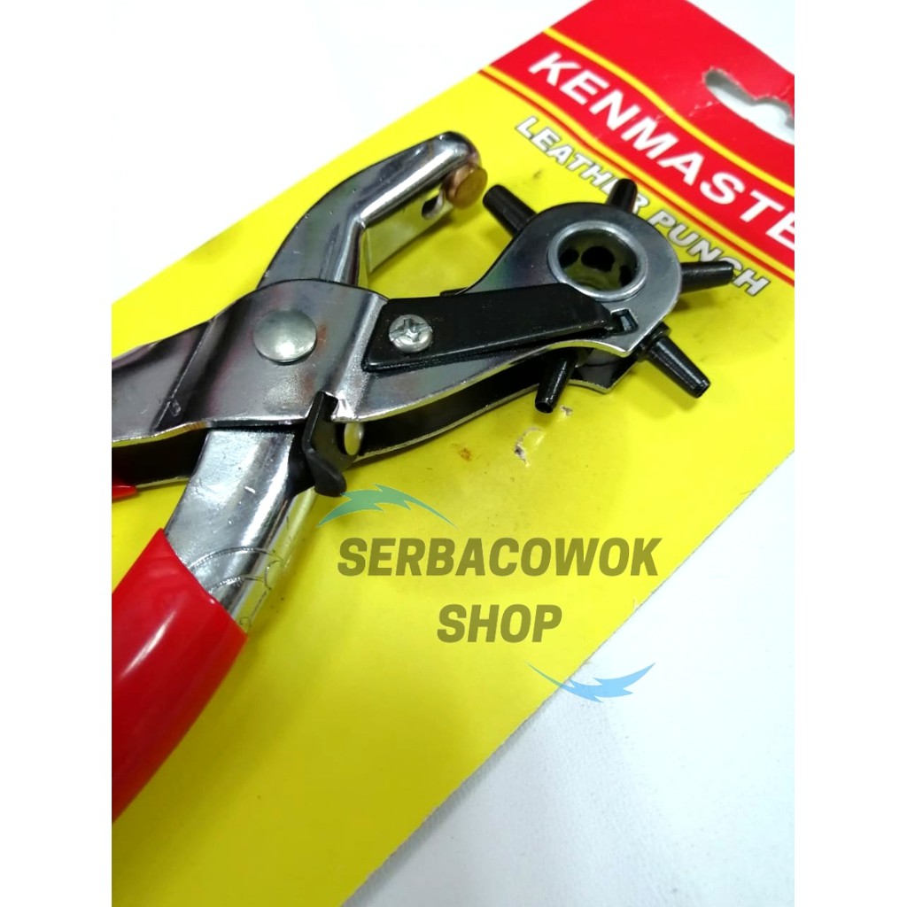 Termurah Alat Pembolong Gesper Tali Pinggang Kenmaster Leather Hole Punch Tools Hq Berkualitas