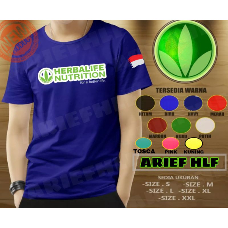TERLARIS KAOS HERBALIFE BAJU HERBALIFE SIMPLEEDITION