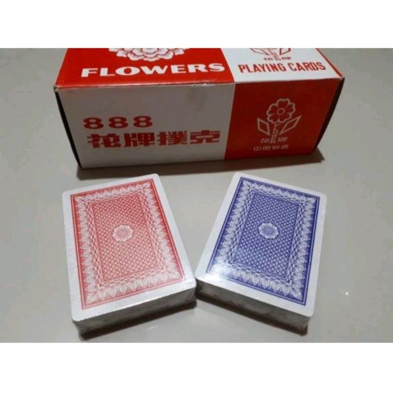 Mainan Kartu Remi Flowers 888 Gold Fish 1 Box