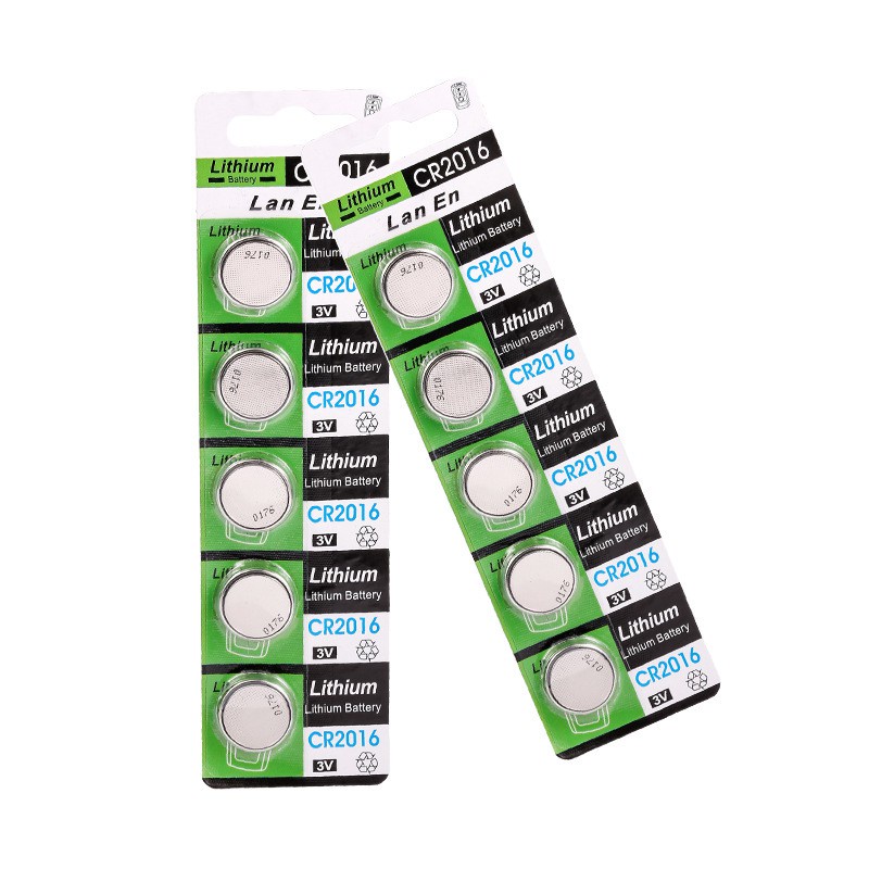 Trend-Baterai Battery Lithium Hijau CR2016 Batu Batre Lithium 3V Kancing Koin 1 STRIP