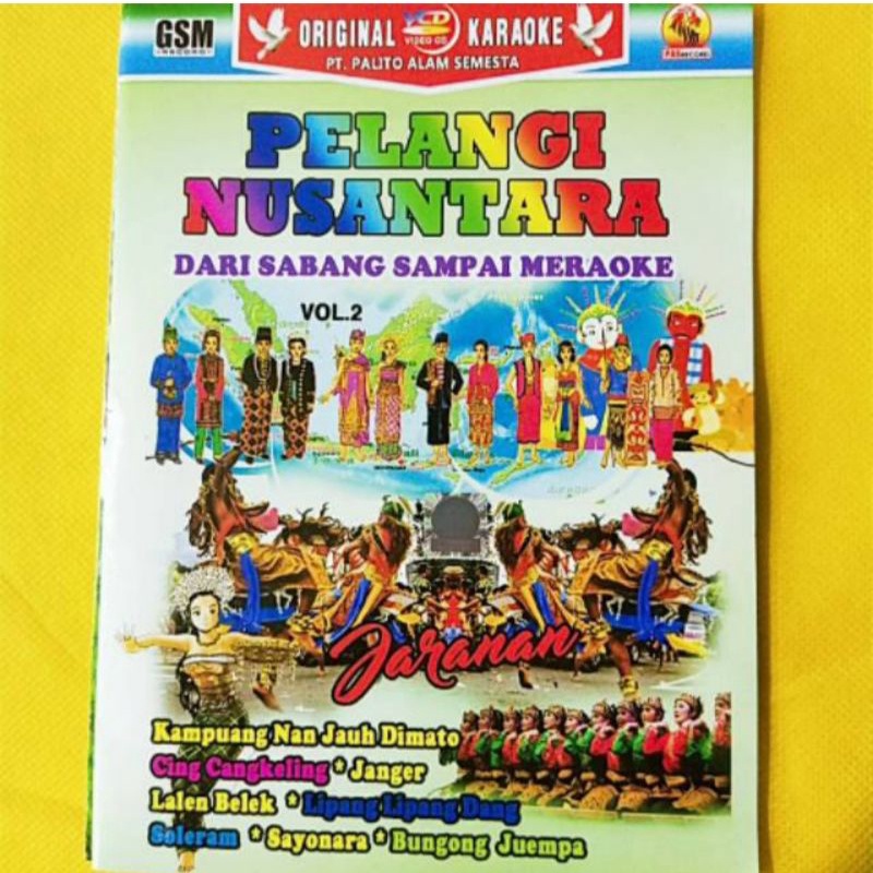 Kaset Video Original Karaoke Lagu Anak Anak Nusantara Terpopuler Terlengkap Terlaris Terbaru