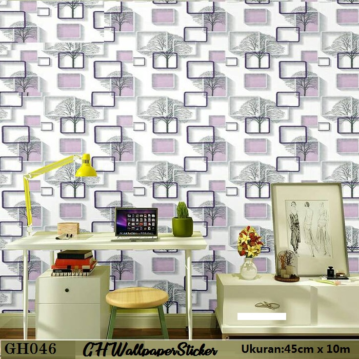 TERMURAH !!! Wallpaper Stiker Dinding Motif Premium Quality 45CM X5M TERMURAH / wallpaper dinding / stiker dinding / COD