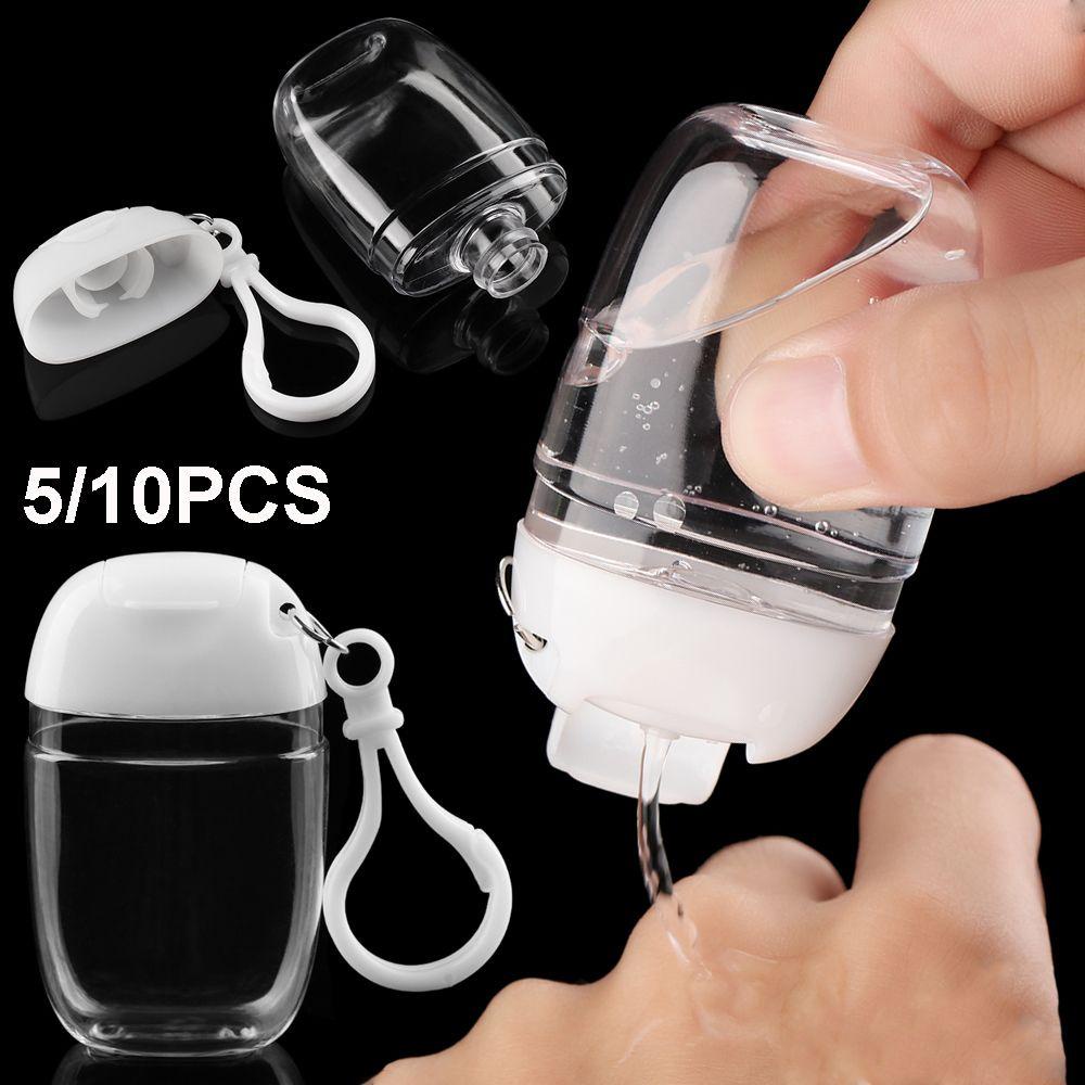 5 / 10PCS Botol Dispenser Sabun Kosong Bahan Plastik Ukuran 30ml Portable