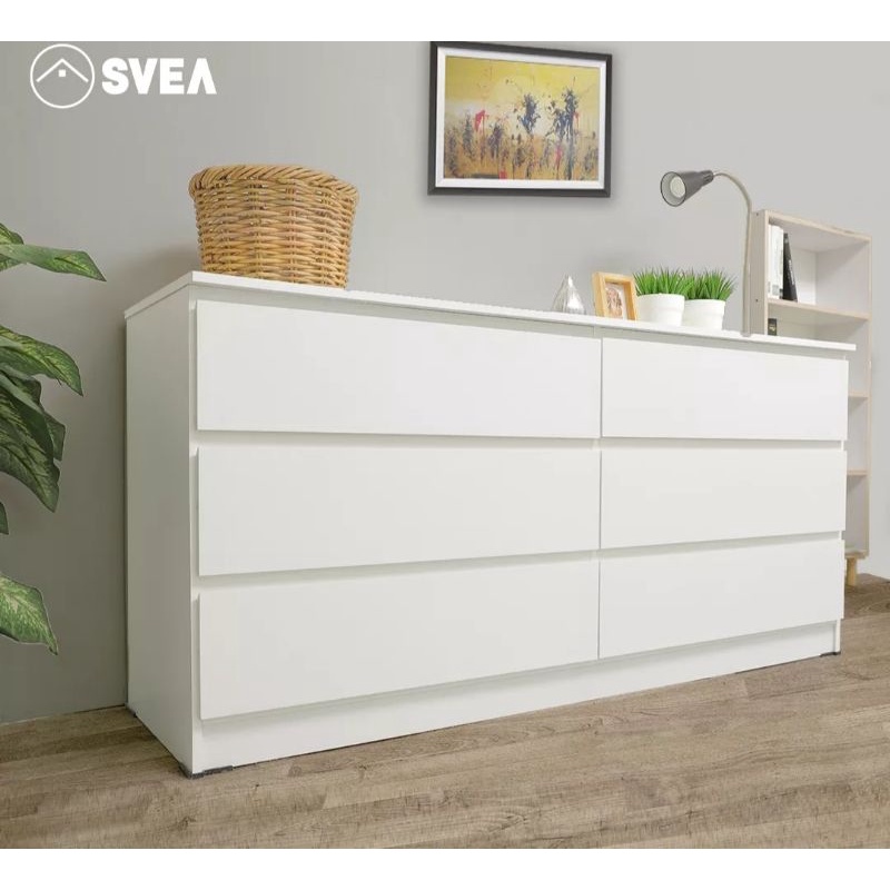 SVEA MALMS Drawer - Lemari Multifungsi Minimalis - 6 Laci 5 Laci 4 Laci