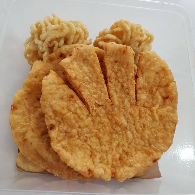 

Pempek kulit krispy