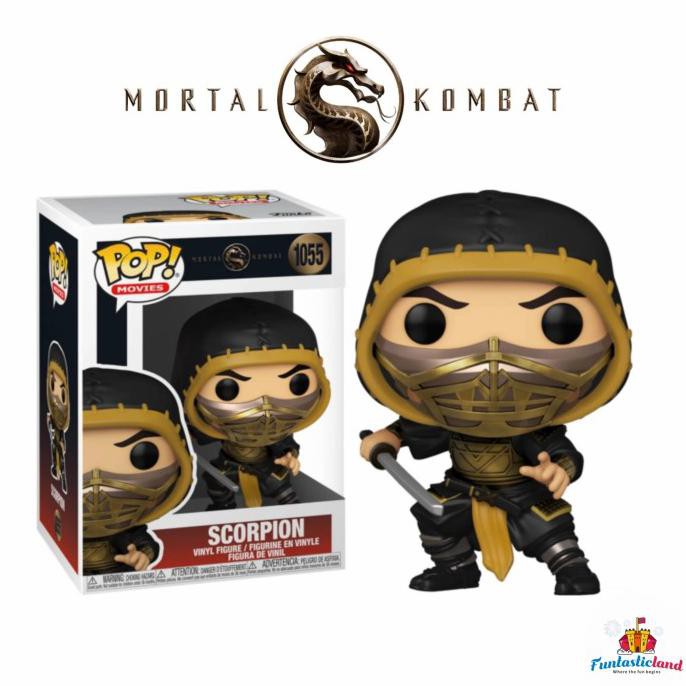 Update Funko Pop Movies Mortal Kombat 2021 - Scorpion #1055 Promo