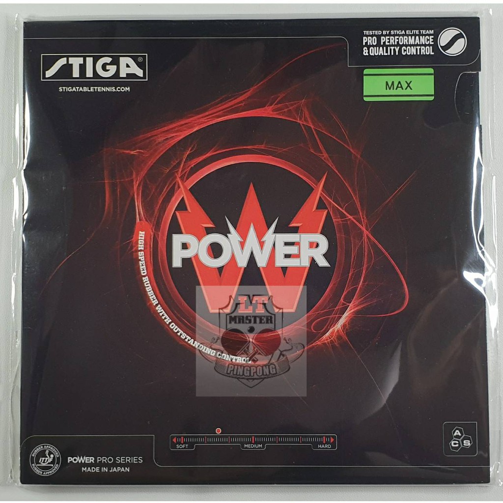 Stiga Power LT - Karet Bet Tenis Meja Stiga Offensive Rubber