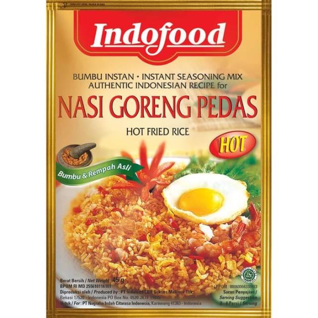 Bumbu Instan Pasta Indofood aneka rasa 45gr