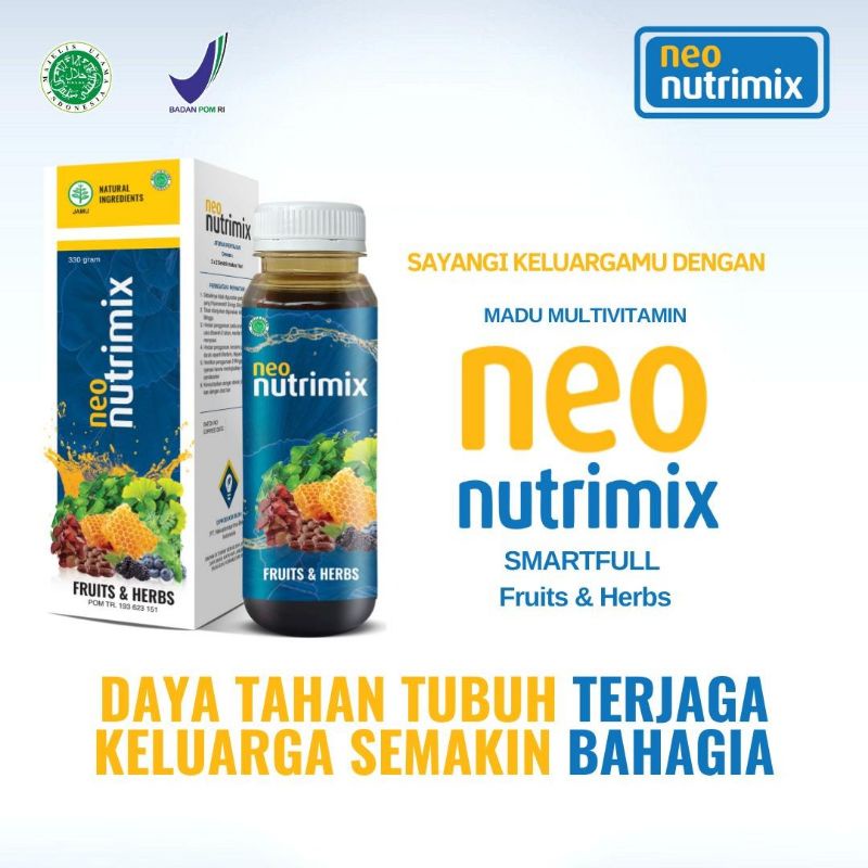 

Madu nutrimix golden age 330gr