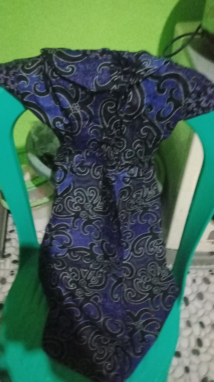 Dress Anak Batik 1-10tnn S M L Xl Tg Jgks