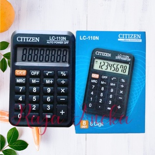 Kalkulator merk CITIZEN LC-110N /  LC 110 N CALCULATOR MINI Citizen Kalkulator / Calculator mini LC-110N