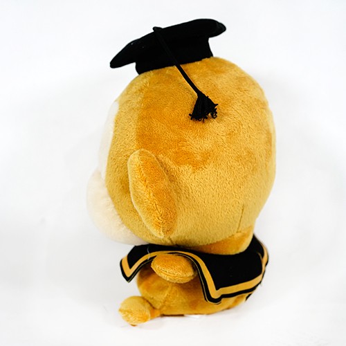 Boneka Wisuda Monyet Monkey Istana Boneka Chiyo Gold Toga