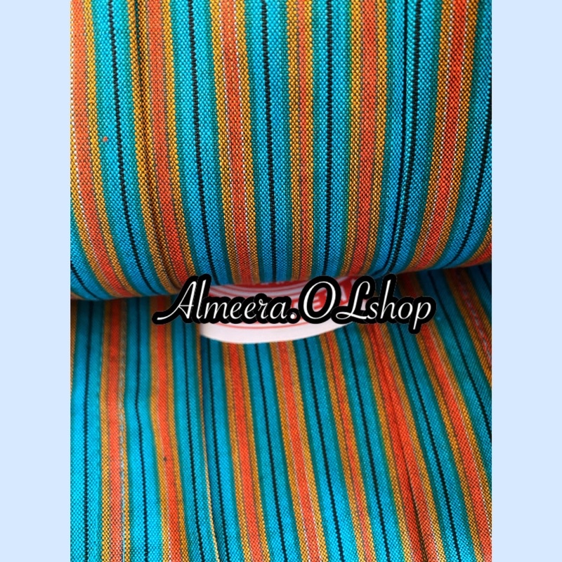 kebaya lurik alusan warna hijau tosca raja kepng istimewa