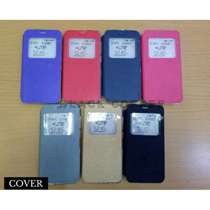 Sarung buku oppo A1k A3s A57 A39 A71 A37 Flip case ume classic