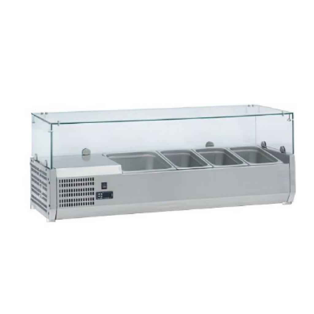Counter Top Salad Bar Chiller CTS-VRX1200 FOMAC