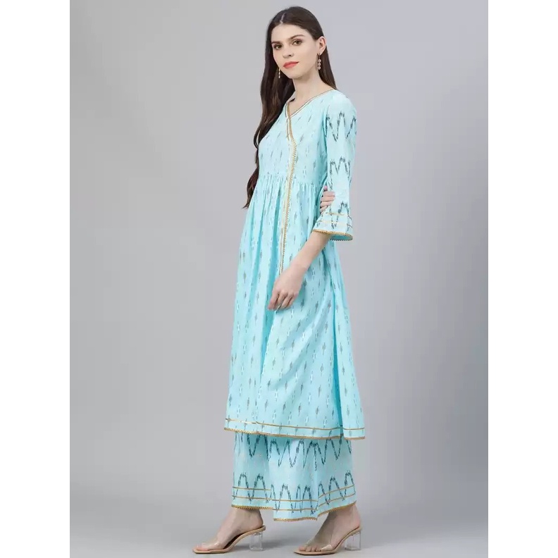 Kurti Asli Size M Brand Libas Impor dari India / Baju Anarkali Asli India / Baju wanita Muslimah Pop