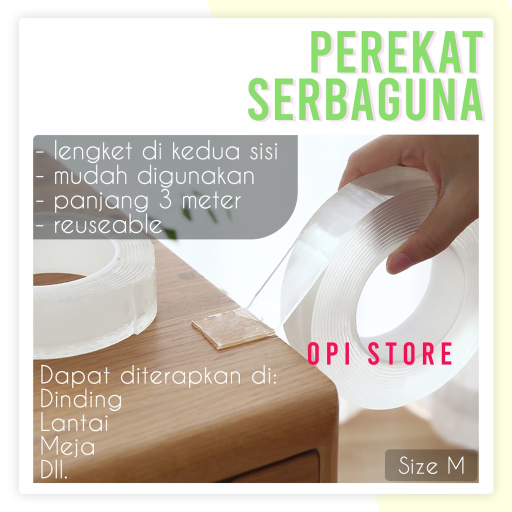 PEREKAT LEM SERBAGUNA 3 METER 3M Shopee Indonesia