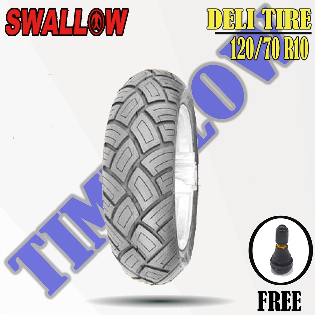 Ban Motor Vespa Matic // SWALLOW DELI TIRE 110/70 Ring 11 Tubeless