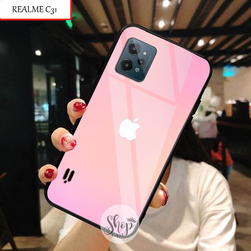 Softcase Glass Realme C31 - Case Realme C31 - case Realme C31 - kesing Realme C31 - softcase Realme 