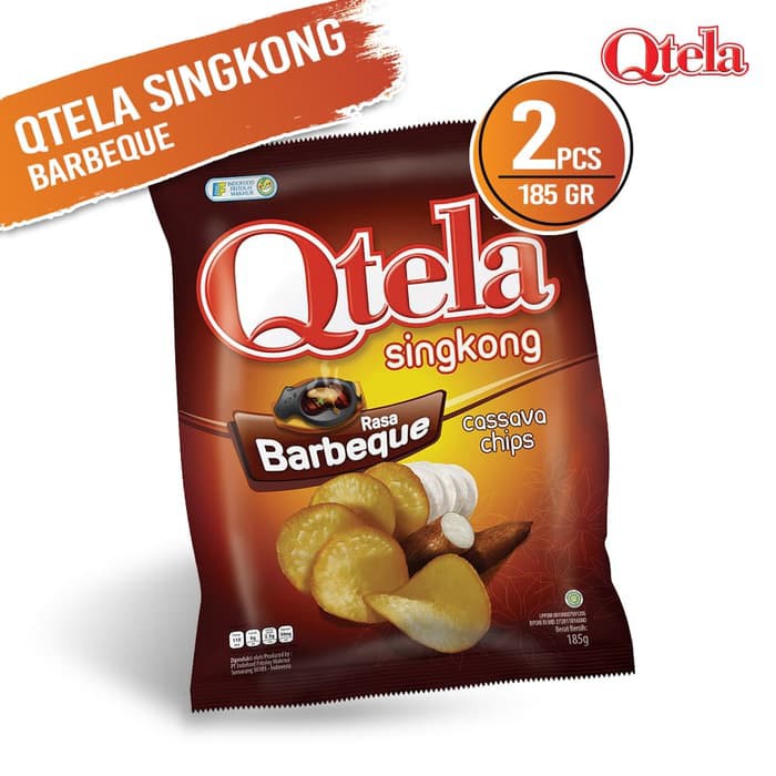 

Qtela Singkong Barbeque 185 Gr 2 Pcs