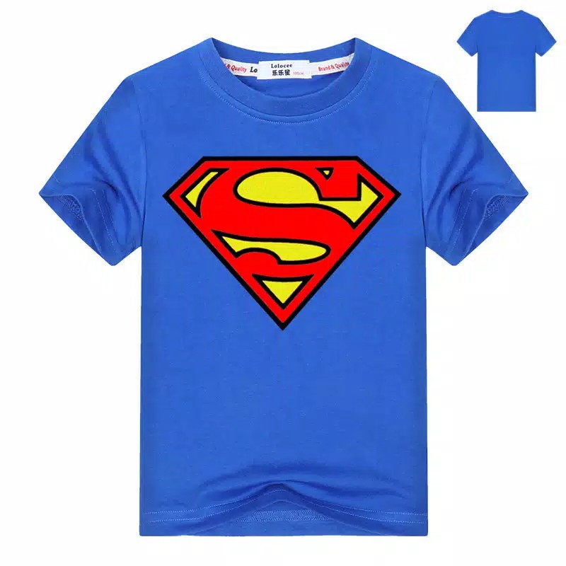 KAOS BAJU ANAK LAKI LAKI SUPERMAN