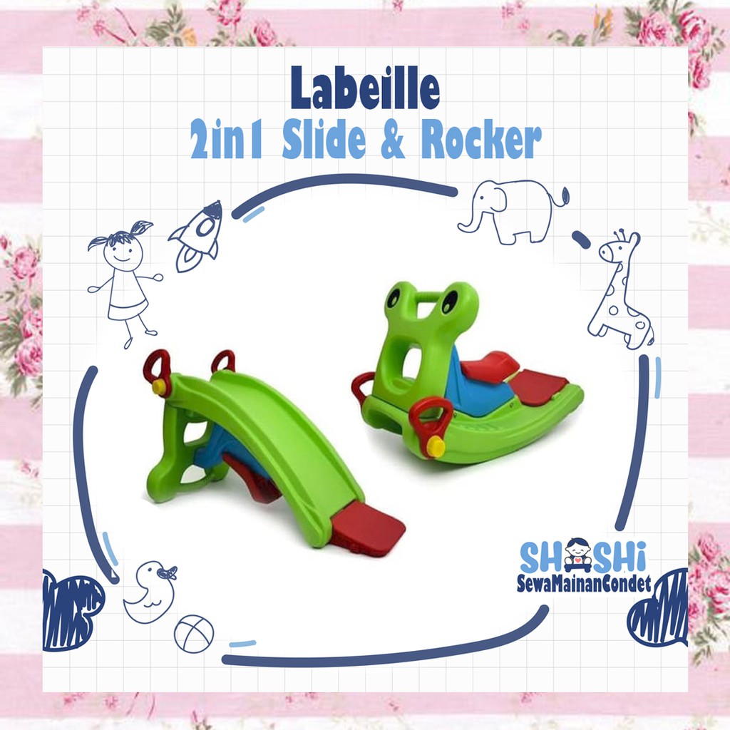 Sewa  Labeille 2in1 Slide n Rocker