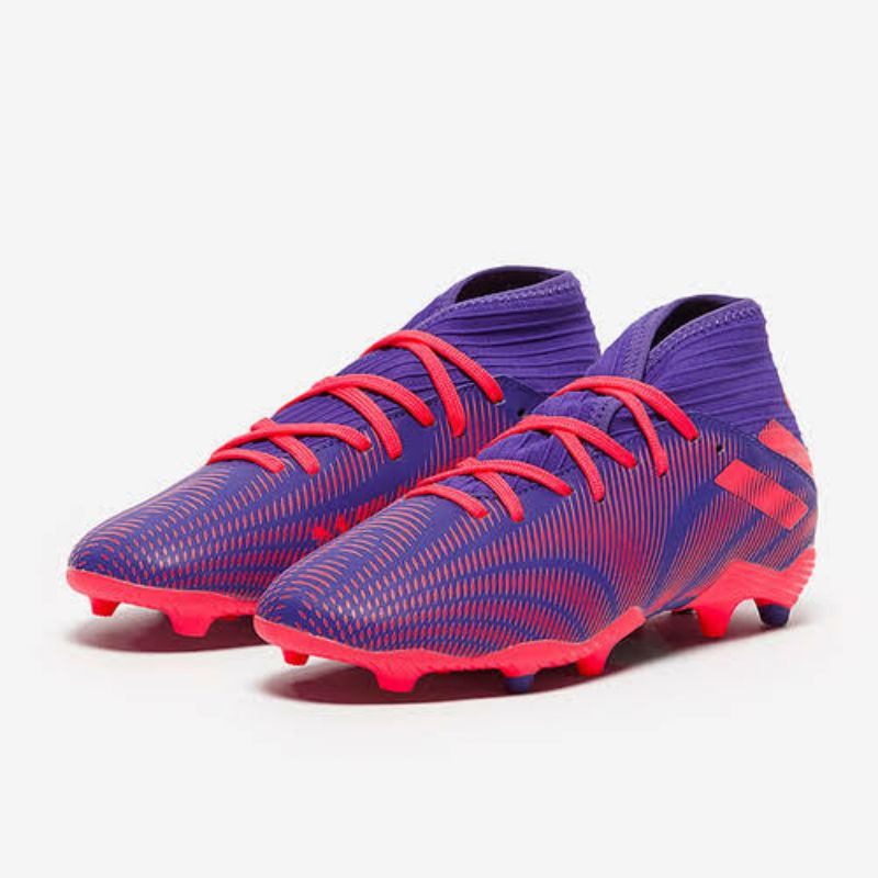Sepatu Bola Anak [FLASH SALE] - Adidas Football JR Nemeziz .3 FG MultiColor Signal - Original 1000% 