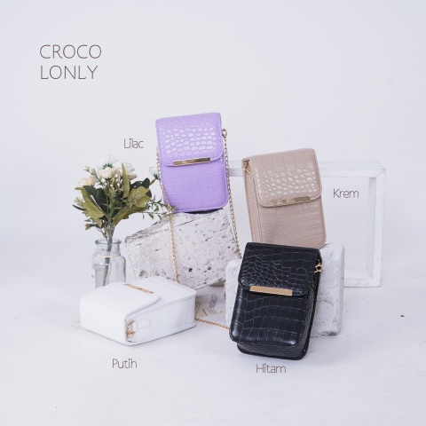 TAS WANITA/ TAS VIRAL / TAS KOREA / TAS CROCO LONLY