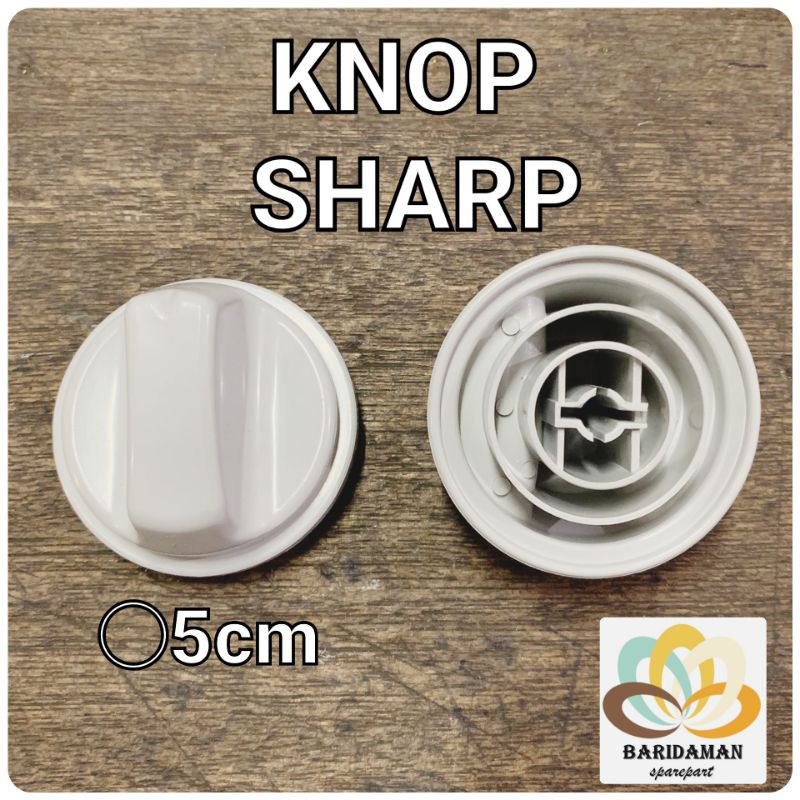 KNOP PUTARAN TIMER MESIN CUCI 2 TABUNG SHARP