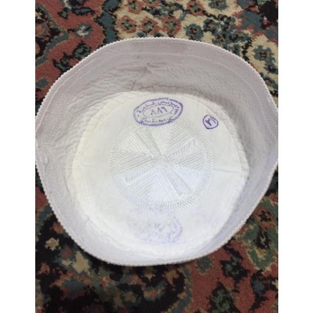 KOPIAH MADINAH ORIGINAL KWALITAS NO 01 ORIGINAL MADINAH