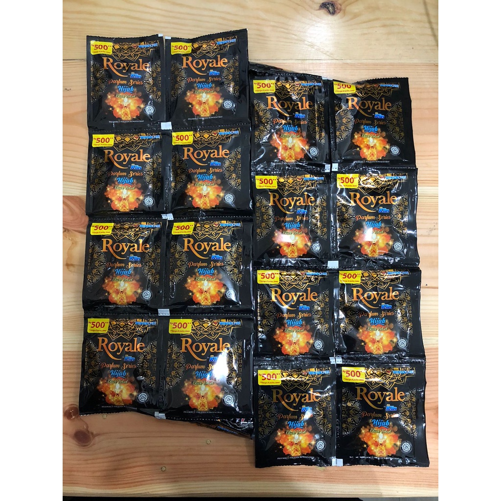 ROYALE PEWANGI SOFTENER PERFUME PER 1 SACHET 13ML [SWEETSPACE]