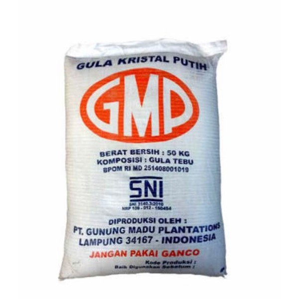 Gula Pasir Pasir GMP repack 1kg