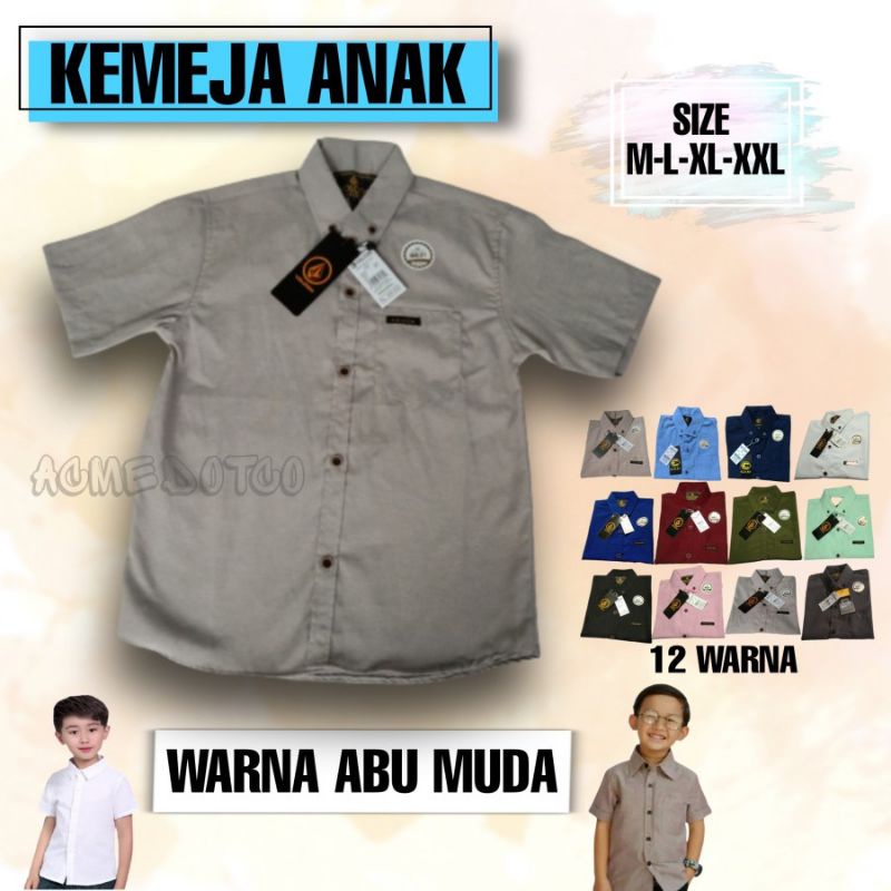 KEMEJA ANAK LAKI LAKI / BAJU ANAK /BAJU KEMEJA ANAK LAKI-LAKI / baju kemeja polos  murah