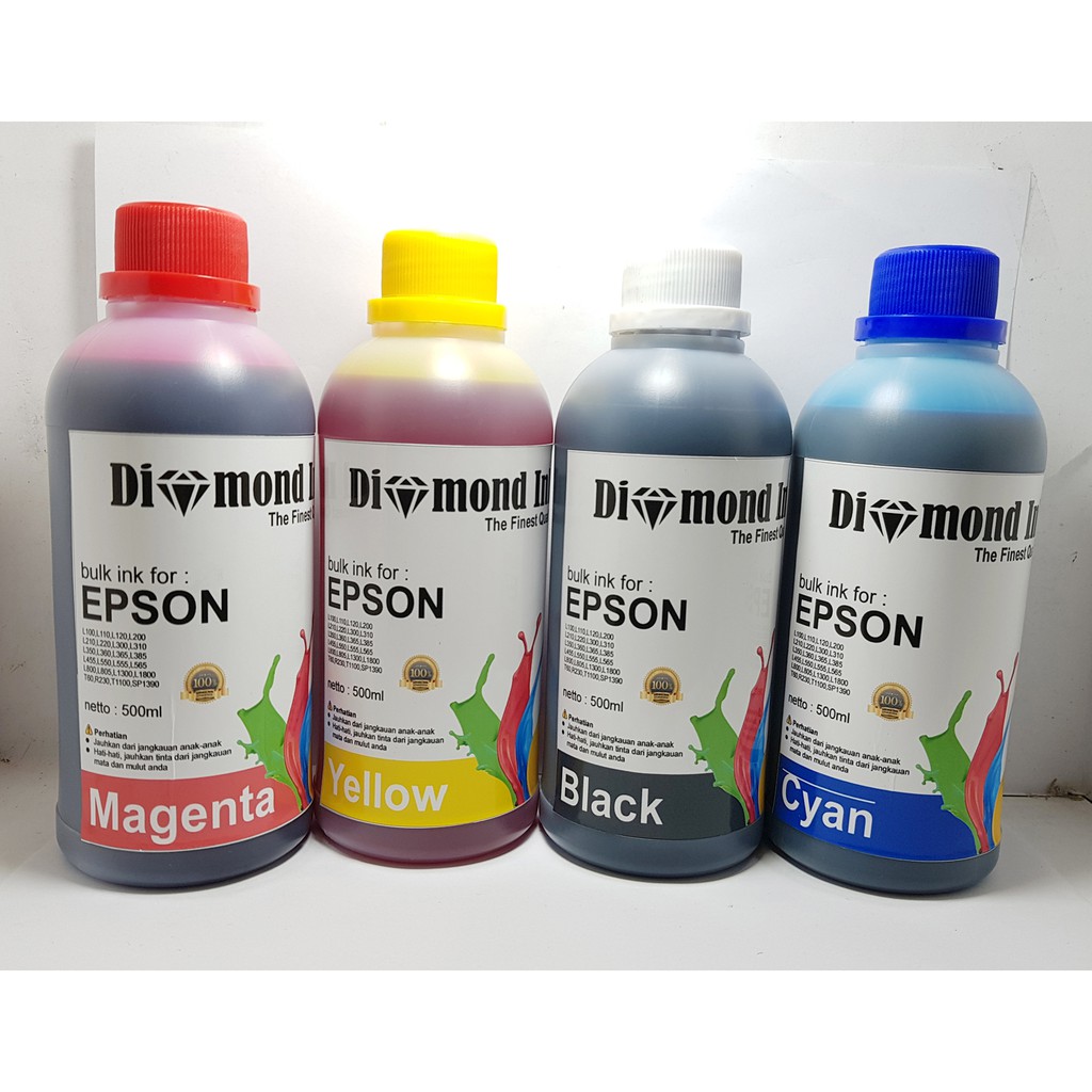 Diamond Tinta Epson Isi Ulang 500ml Best Quality Ink