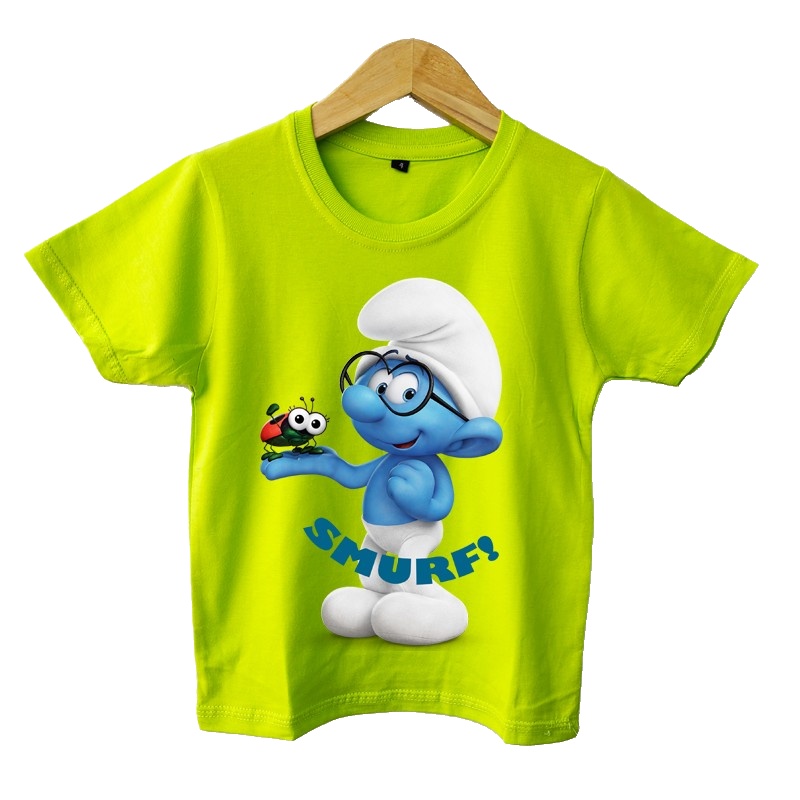 Baju Kaos anak SMURF