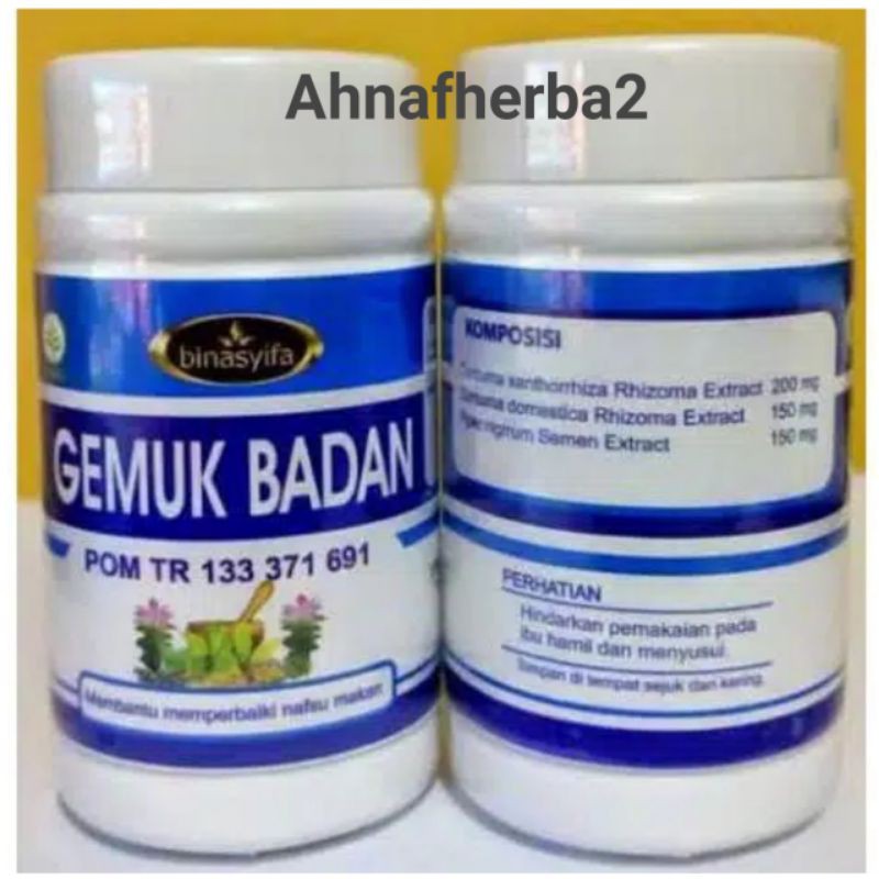 Obat Herbal Gemuk Badan