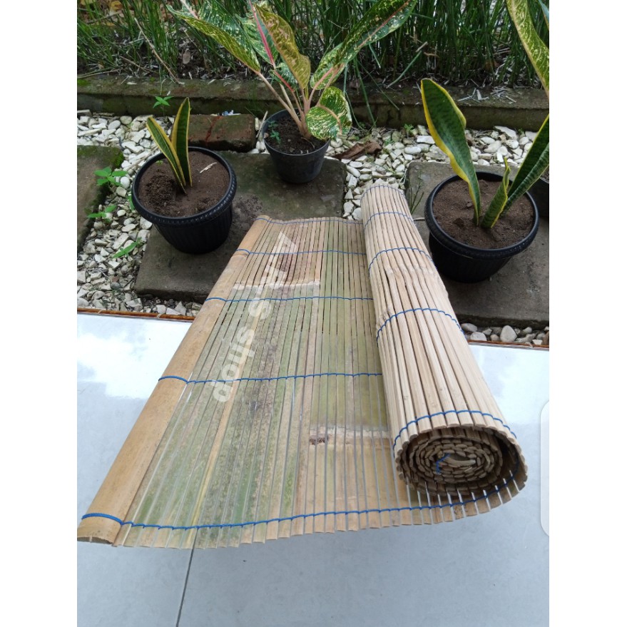  TIRAI  BAMBU  Kerey Lampit ukuran 1 x 2 meter MURAH 