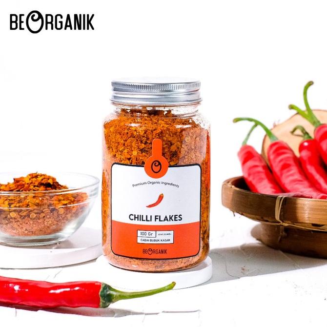

PROMO Beorganik Chilli Flakes / Cabe / Cabai Kering Kasar 40gr MURAH