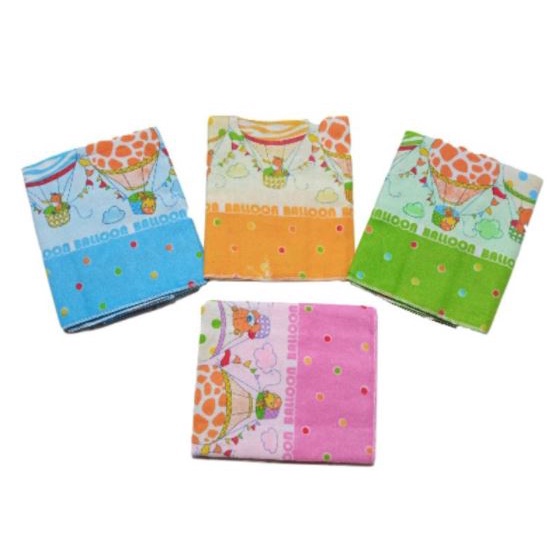 1/2 Lusin Bedong 90 x 110 cm selimut bayi katun flanel bedong kotak bedong super jumbo sjb laris bab