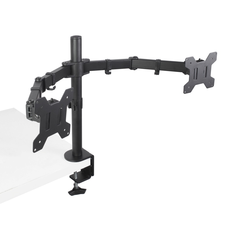 Bracket Monitor Dual Arm Monitor LCD LED 13&quot; 14&quot; 17&quot; 19&quot; 22&quot; 24&quot; 25&quot; 27&quot; Inch Desk Mount Arm Stand