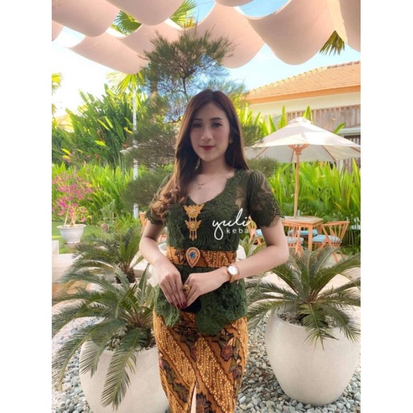 Set Kebaya Bali Murah Semi italy Premium | Kebaya Kondangan Wisuda