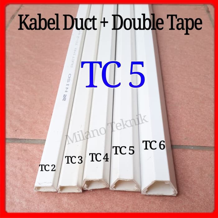 TC 5 / pelindung kabel / cable duct / ducting / cable protector 10pcs