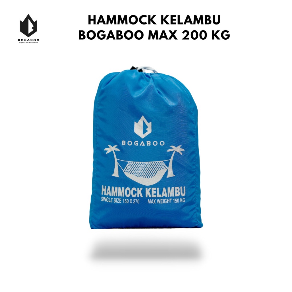 Hammock Kelambu Bogaboo 270x150 - Tempat Tidur Ayunan Gantung Kelambu