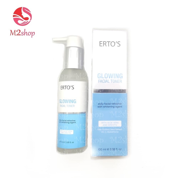 [ EGT ] Ertos Glowing Series FACIAL TONER Original BPOM