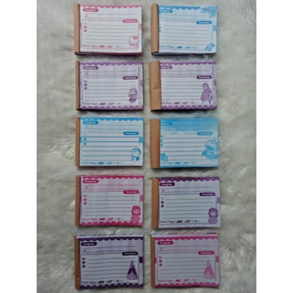 

label pengiriman mini 1/8 hvs